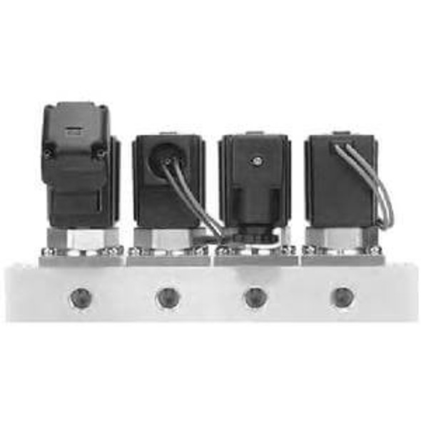 SMC VVX212NV-03-1 2 port valve manifold base,  vxe series