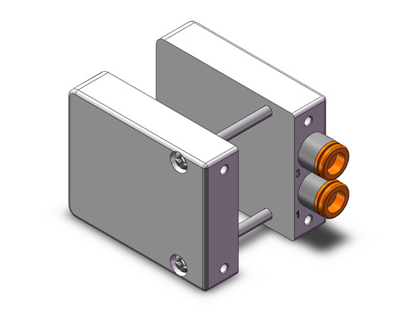 SMC VV100-10-02U1-N7F2 Non Plug-In Individual Wiring Mfld