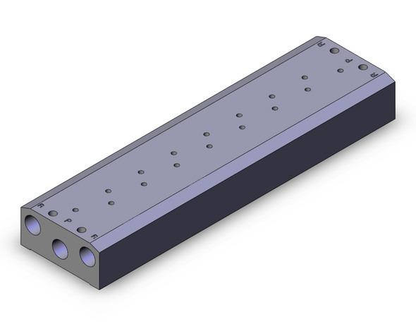 SMC VV5F3-40-082-02T Manifold Base