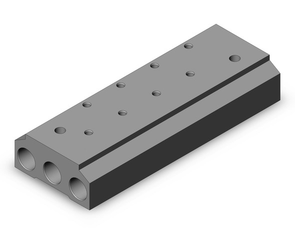 SMC VV5K3-20-04-00N Manifold, Extruded Aluminum Bar