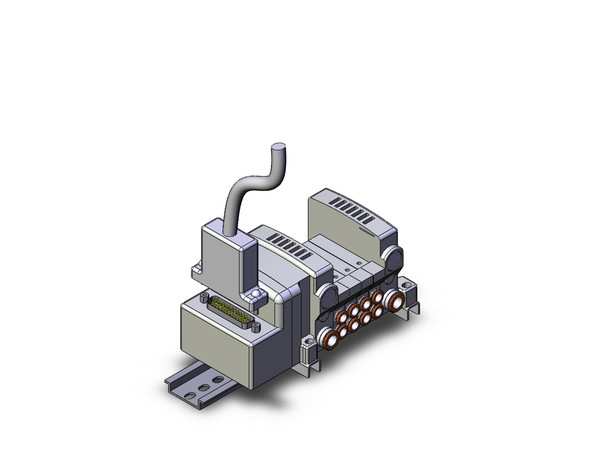 SMC VV5QC11-04C6FD3-DS Vqc Manifold