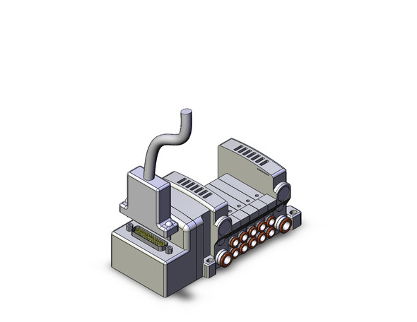 SMC VV5QC11-05C6FD1-S Vqc Manifold