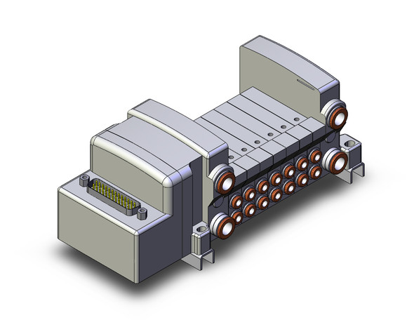 SMC VV5QC11-07N3FD0-D0 Vqc Manifold