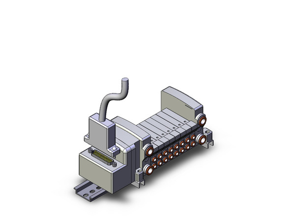 SMC VV5QC11-08N3FD3-D Vqc Manifold