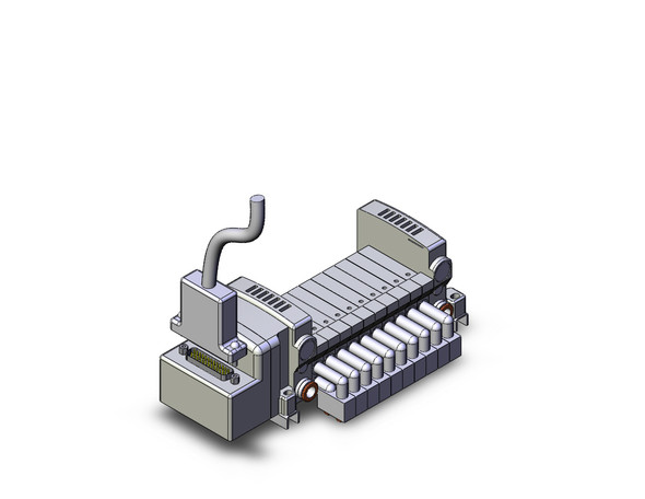 SMC VV5QC11-10BN3FD3-D0S Vqc Manifold