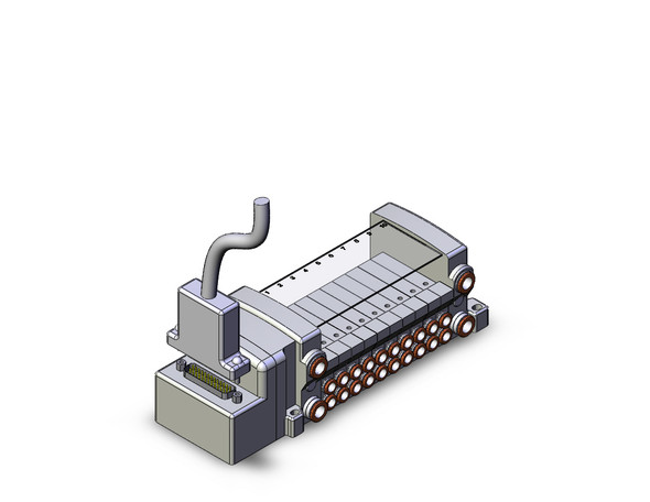 SMC VV5QC11-10C6FD2-N Vqc Manifold