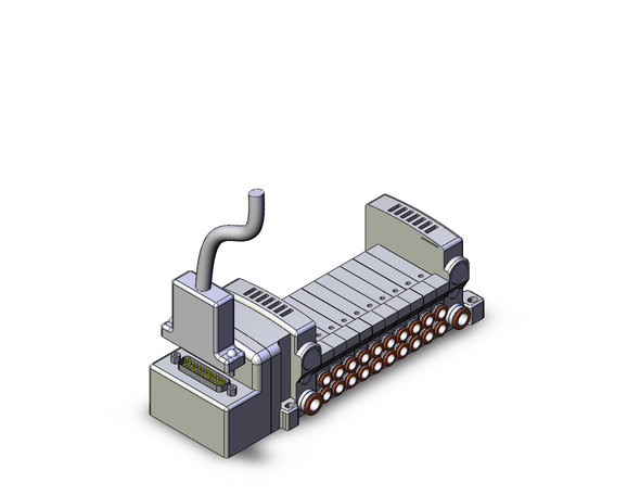 SMC VV5QC11-10C6FD3-S Vqc Manifold