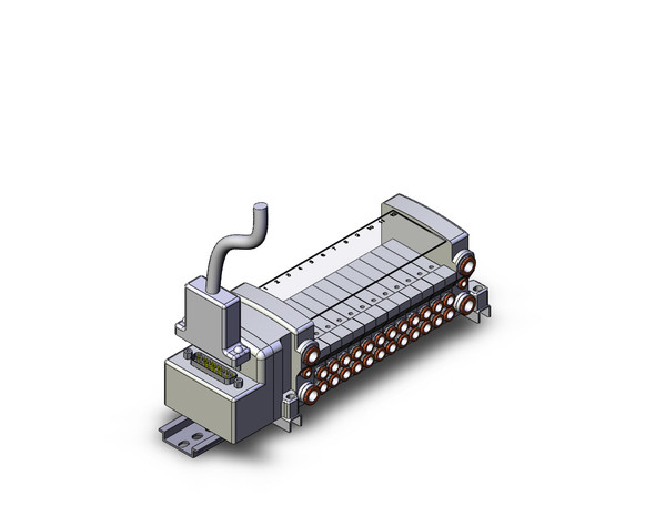 SMC VV5QC11-12C6FD3-DNR Vqc Manifold