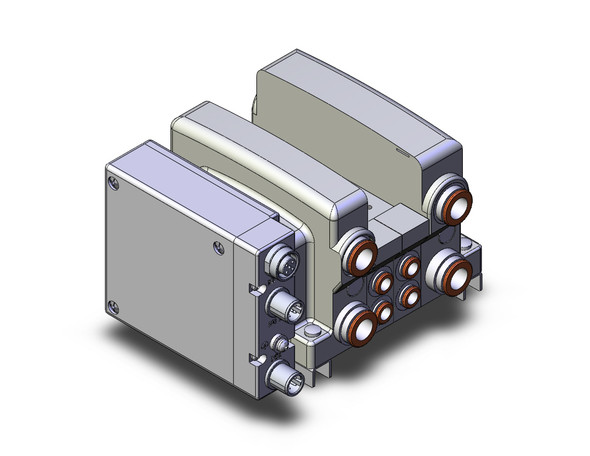 SMC VV5QC21-02C6SQB-BD0N 4/5 Port Solenoid Valve