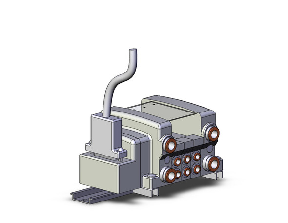 SMC VV5QC21-03C6FD3-DN Vqc Manifold