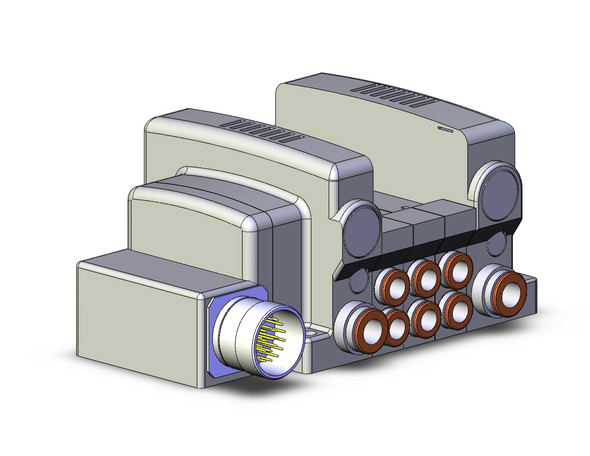 SMC VV5QC21-03C8MD0-S Vqc Manifold