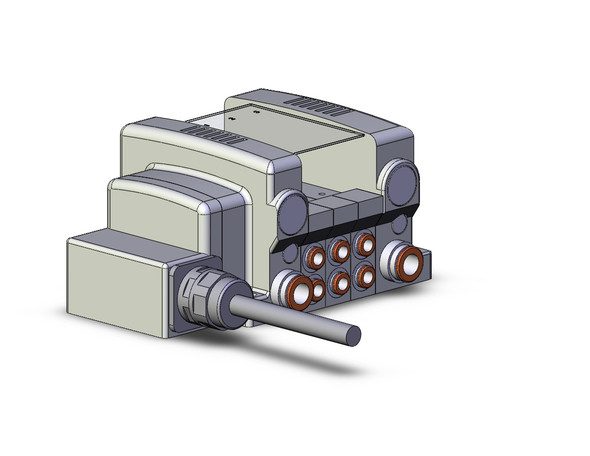 SMC VV5QC21-03N7LD1-NS Vqc Manifold