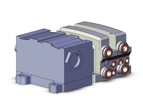 SMC VV5QC21-03N7TD0-NT Vqc Manifold