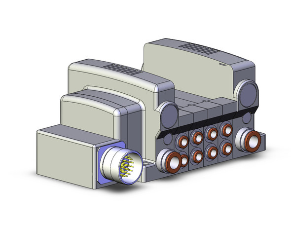 SMC VV5QC21-04C6MD0-S Vqc Manifold