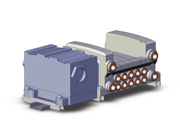 SMC VV5QC21-05C8TD0-D Vqc Manifold