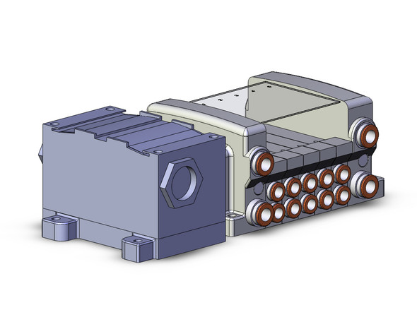 SMC VV5QC21-05C8TD0-N Vqc Manifold