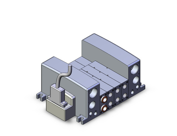 SMC VV5QC41-04C12FD2 4/5 Port Solenoid Valve