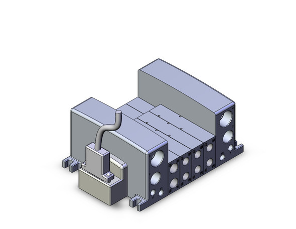 SMC VV5QC41-0403FD1 4/5 Port Solenoid Valve