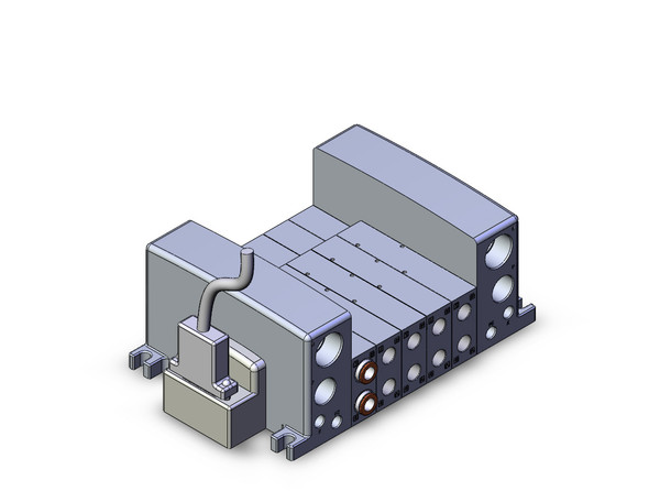 SMC VV5QC41-05C10FD3 4/5 Port Solenoid Valve