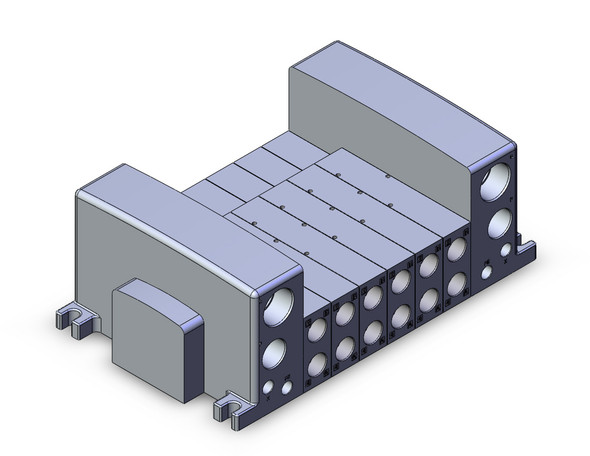 <h2>VV5QC41-**S*, Base Mounted, Plug-in Unit, Decentralized Serial Wiring (EX500)</h2><p><h3>The VQC series has five standard wiring packages bringing a world of ease to wiring and maintenance work, while the protective enclosures of three of them conform to IP67 standards for protection from dust and moisture. The use of multi-pin connectors to replace wiring inside manifold blocks provides flexibility when adding stations or changing manifold configuration. The VQC series has outstanding response times and long life.</h3>- For VQC4000 base mount, plug-in valves<br>- Protective enclosure conforms to IP67 for protection from dust and moisture<br>- Gateway type serial transmission system<br>- Replaceable one-touch fittings<br>- 1 to 8 stations available as standard<br>- <p><a href="https://content2.smcetech.com/pdf/VQC4.pdf" target="_blank">Series Catalog</a>