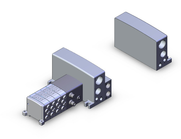 vv5qc41 manifold vqc 5-port    qp                             vv5qc41  base mnt 3/8          mfld, ether net si unit