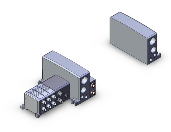 SMC VV5QC41-10C8SDNN32 vqc manifold