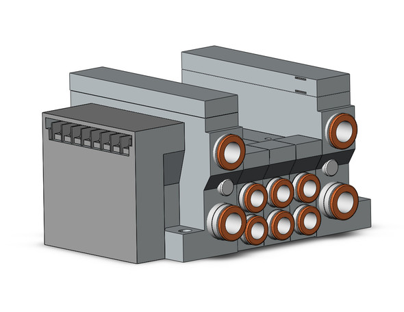 SMC VV5Q21-03C8SV 4/5 Port Solenoid Valve