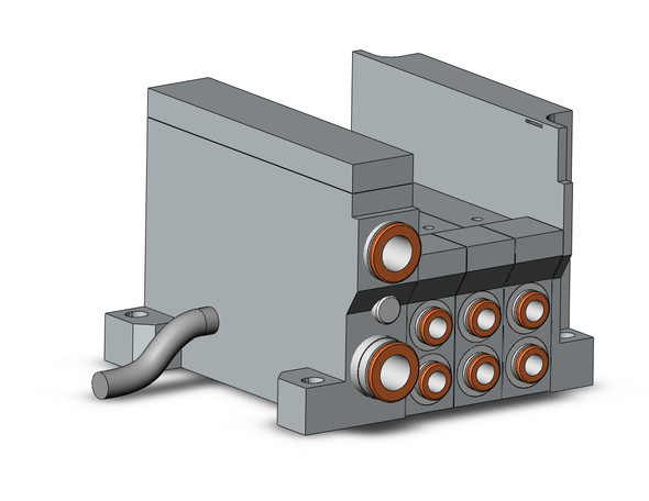 SMC VV5Q21-03N7LN1 4/5 Port Solenoid Valve