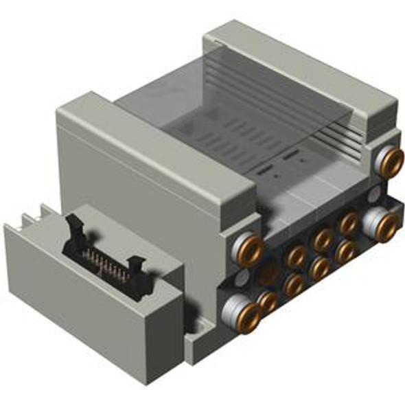 SMC VV5Q21-08C6GU0-S mfld, plug-in, vq2000, VV5Q* MANIFOLD VQ 4/5 PORT