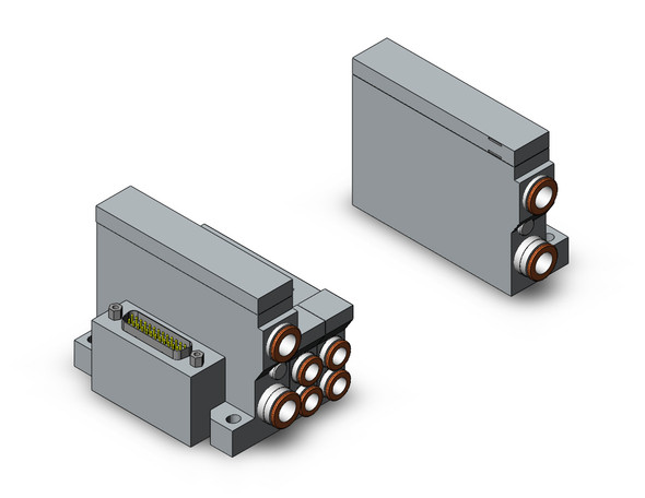 SMC VV5Q21-08C8FU0-Q 4/5 Port Solenoid Valve