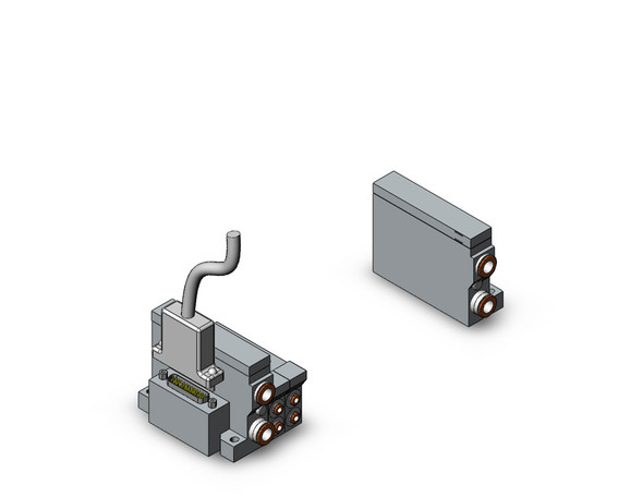 SMC VV5Q21-12N3FU3 4/5 Port Solenoid Valve