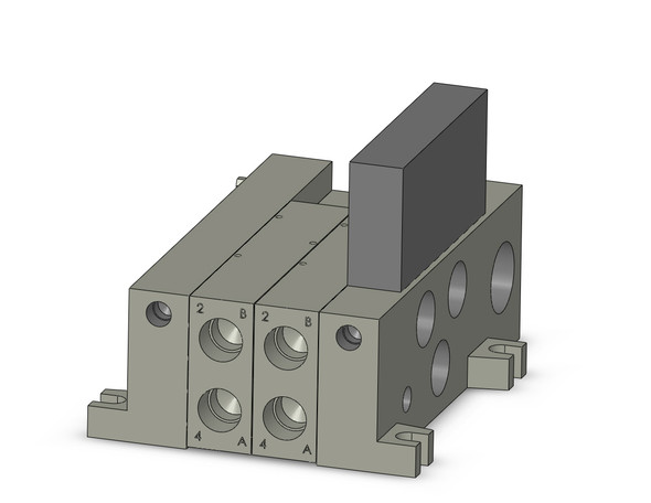 SMC VV5Q41-0203TFD0-SU Vv5Q Manifold