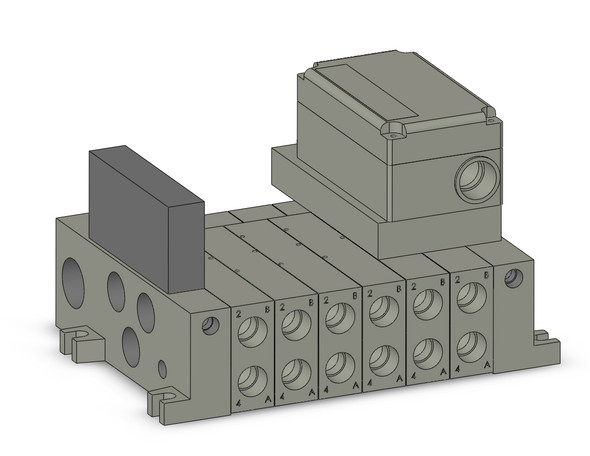 SMC VV5Q41-0603SQ-SDW Vv5Q Manifold