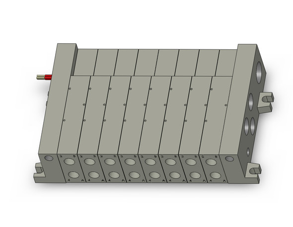 SMC VV5Q41-0802TLD2 Mfld, Plug-In, Vq4000