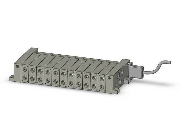 <div class="product-description"><p>vq valves are ideal for applications requiring high speed, frequent operation, stable response time and long service life. innovative mounting methods allow valves to be changed without entirely disassembling the manifold. built-in one-touch fittings save piping time and labor. </p><ul><li>base mounted plug-in manifold for vq4*0* valve</li><li>d-sub connector, 25 pin</li><li>d or u side receptacle position</li><li>maximum 16 stations available as standard</li><li>12 port sizes available</li><li>many options available</li></ul><br><div class="product-files"><div><a target="_blank" href="https://automationdistribution.com/content/files/pdf/vq4000_plugin.pdf"> series catalog</a></div></div></div>