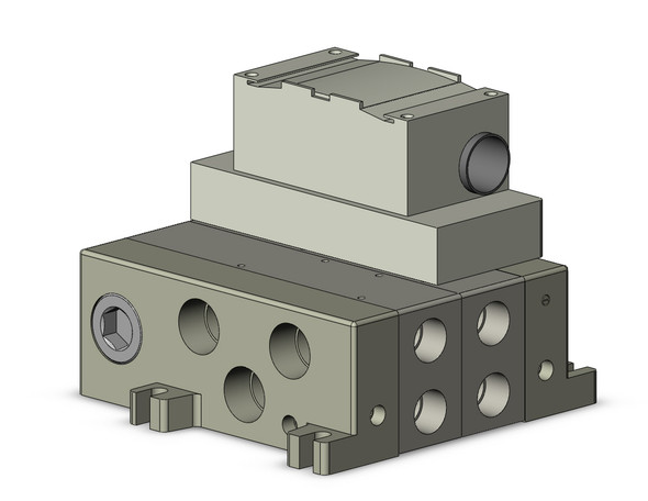 SMC VV5Q51-0204TU-W Vv5Q Manifold