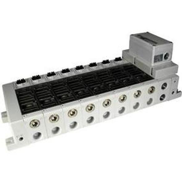 SMC VV5Q51-0303TU-SD mfld, plug-in, vq5000, VV5Q51/55 MANIFOLD