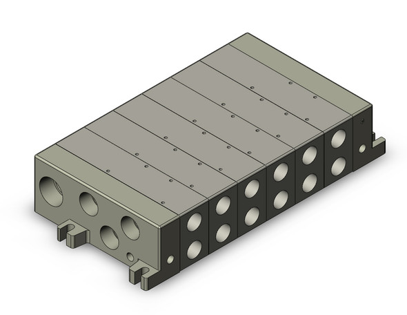 SMC VV5Q51-0604T1-SD Mfld, Plug-In, Vq5000