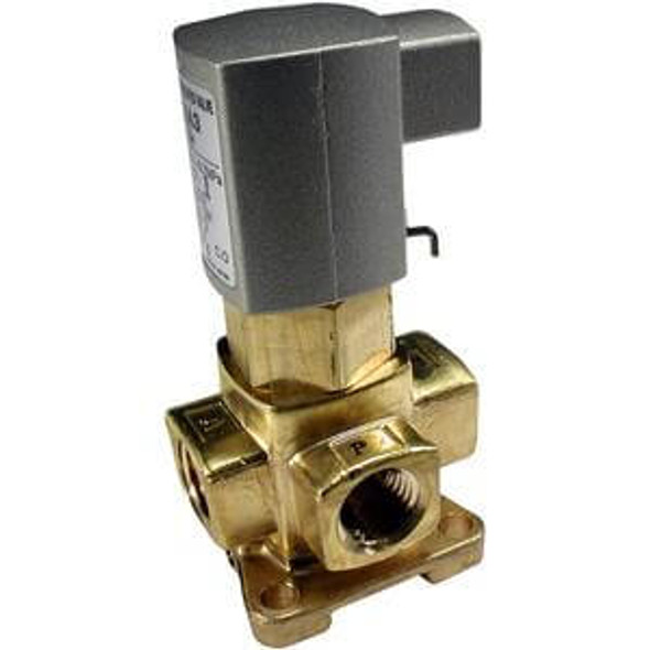 <h2>VXA31/32 Single Unit, Air Operated 3 Port Valve</h2><p><h3>Direct air operated, 2 port valve series VXA can be used with a wide variety of fluids. Two body materials are offered: brass and stainless steel. Pilot port size is 1/8 inch. Flow rate ranges from Cv of 0.08 to 0.38.<br>- </h3>- Direct air operated, 3 port valve<br>- Proper selection of body and sealing material permits application of a wide variety of fluids<br>- Common valve style is easy to use; operable as either N.C. or N.O.<br>- Port size: 1/8 to 3/8 inch<br>- Easy to disassemble and reassemble in a short time<p><a href="https://content2.smcetech.com/pdf/VXA3.pdf" target="_blank">Series Catalog</a>
