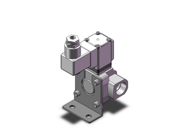 SMC VXD2B0HGBXB Pilot Op 2 Port Solenoid Valve (N.O.)