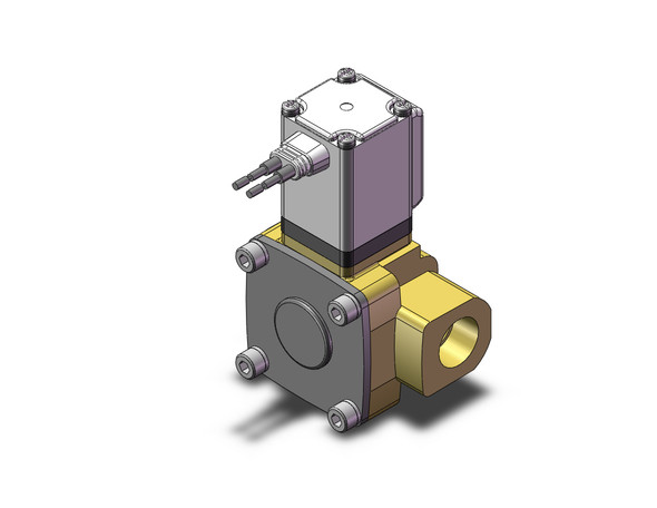 SMC VXD2B2GAB pilot op 2 port solenoid valve (n.o.)