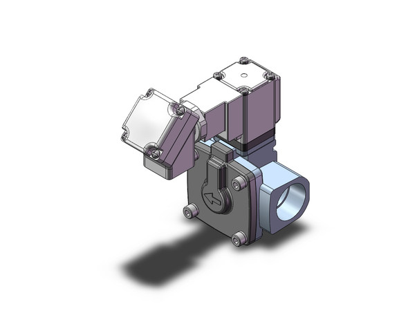 SMC VXD2C3MPB Pilot Op 2 Port Solenoid Valve (N.O.)