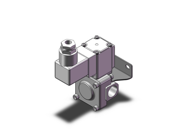 SMC VXD230BGXB Pilot Op 2 Port Solenoid Valve (N.C.)