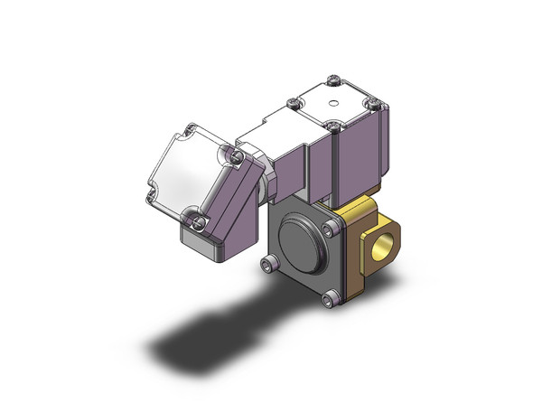 SMC VXD232AZ2N Pilot Op 2 Port Solenoid Valve (N.C.)