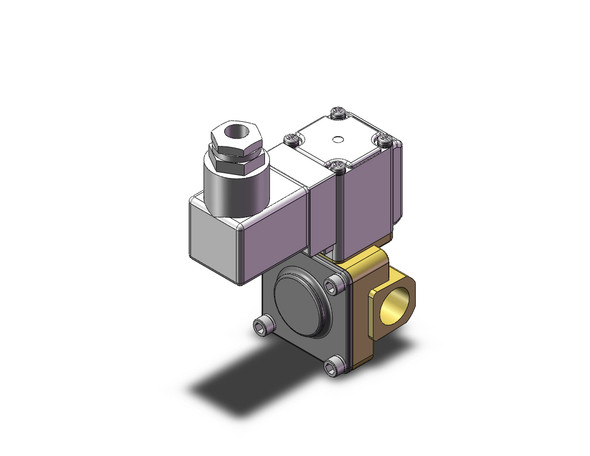 SMC VXD232BGA Pilot Op 2 Port Solenoid Valve (N.C.)