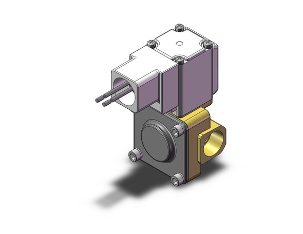 SMC VXD232BSB Pilot Op 2 Port Solenoid Valve (N.C.)