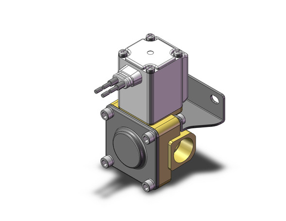 SMC VXD232BZ1DBXB Pilot Op 2 Port Solenoid Valve (N.C.)