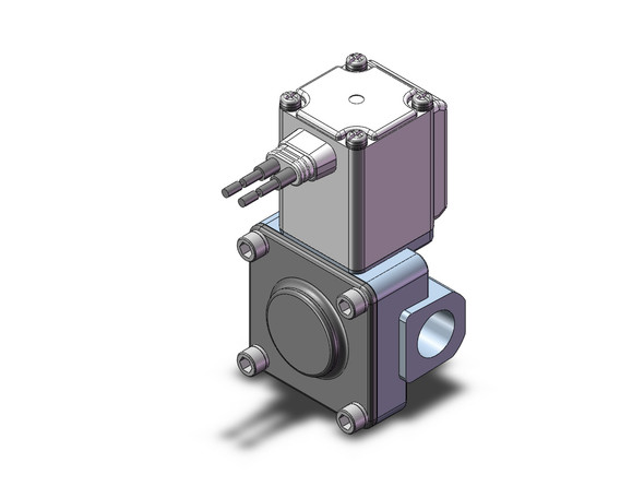 SMC VXD232DAB Pilot Op 2 Port Solenoid Valve (N.C.)