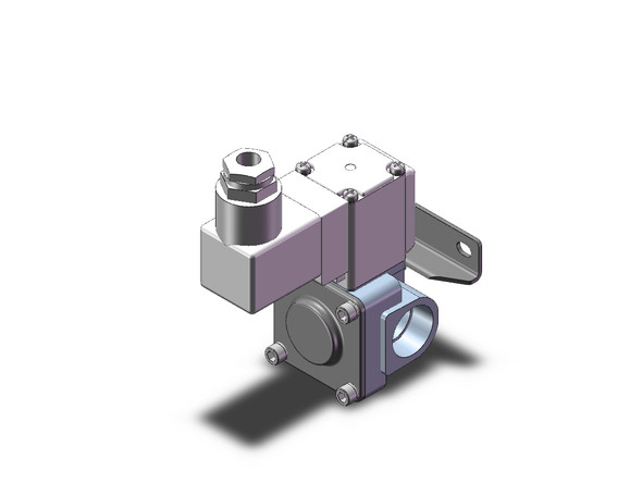 SMC VXD232FZ2ABXB Pilot Op 2 Port Solenoid Valve (N.C.)