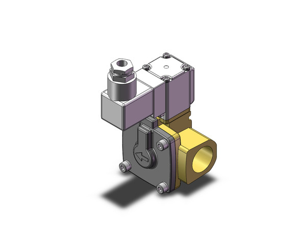 SMC VXD250LJA Pilot Op 2 Port Solenoid Valve (N.C.)